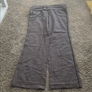 Anthropologie Cidra wide leg trousers pants 10